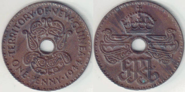 1944 New Guinea Penny A001635